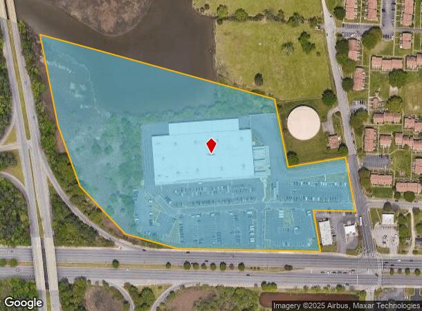  210 W Mercury Blvd, Hampton, VA Parcel Map