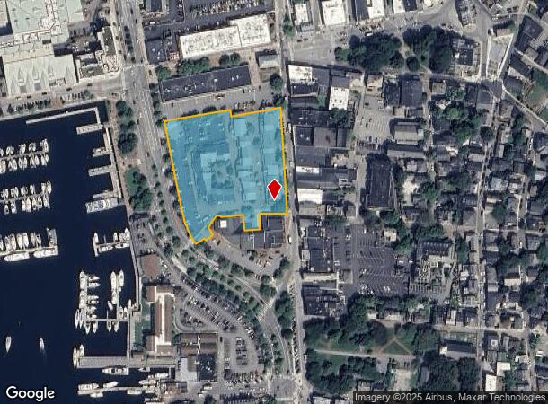  131 Swinburne Row, Newport, RI Parcel Map