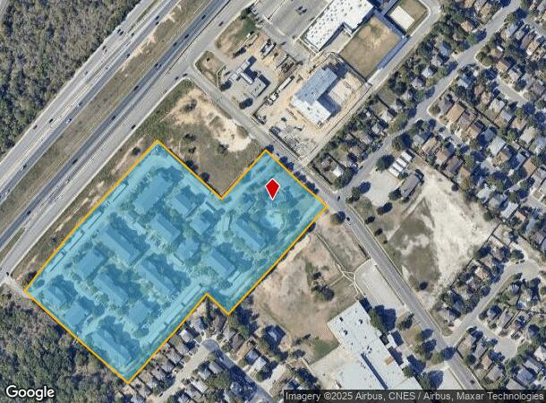  8711 Bowens Crossing St, San Antonio, TX Parcel Map