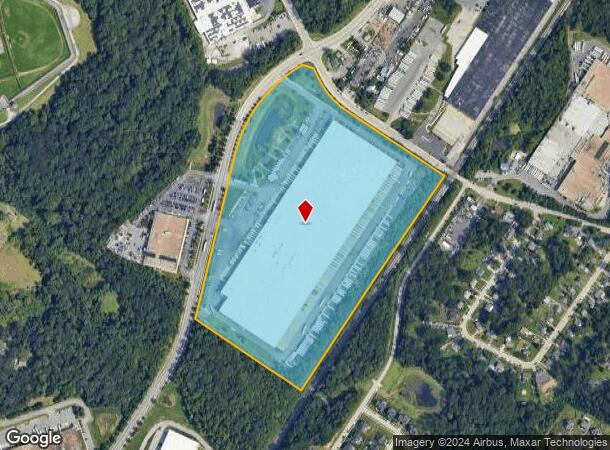  7605 Dorsey Run Rd, Jessup, MD Parcel Map