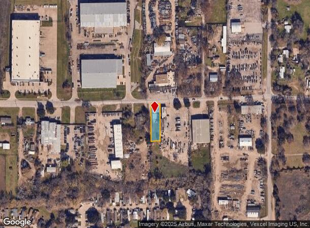 1315 W Shady Grove Rd, Grand Prairie, TX Parcel Map