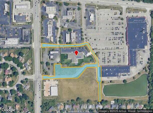  1271 N County Farm Rd, Carol Stream, IL Parcel Map