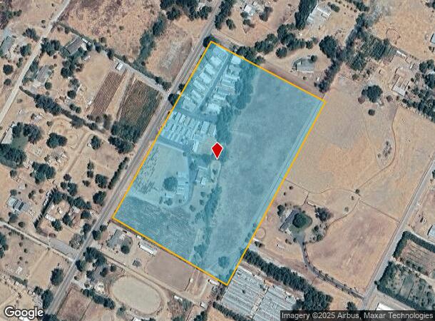 2030 Black Canyon Rd, Ramona, CA Parcel Map
