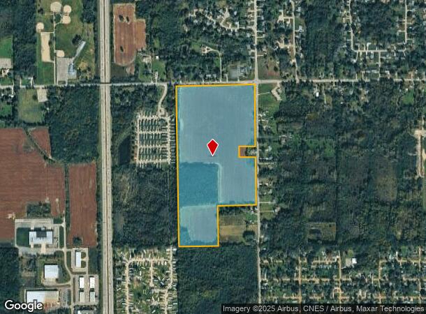  N Jennings Rd, Flint, MI Parcel Map