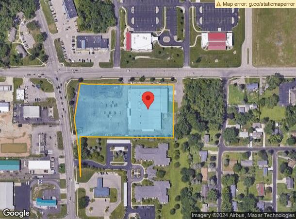  2805 Springport Rd, Jackson, MI Parcel Map