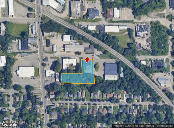  838 Boston St Se, Grand Rapids, MI Parcel Map