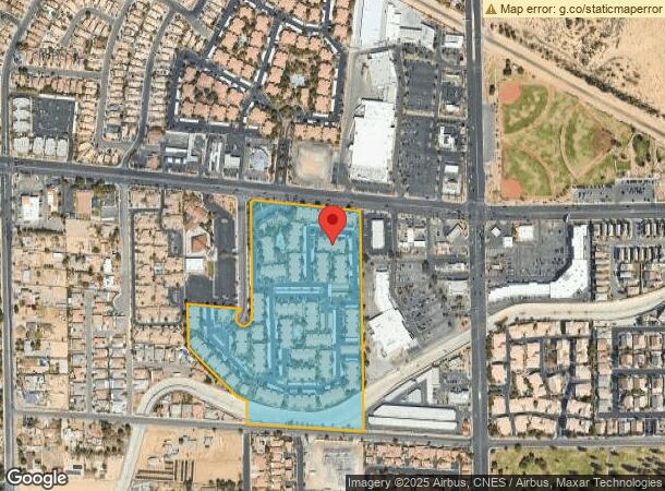  2121 E Warm Springs Rd, Las Vegas, NV Parcel Map