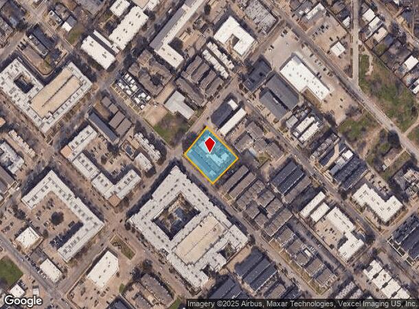  2316 N Garrett Ave, Dallas, TX Parcel Map