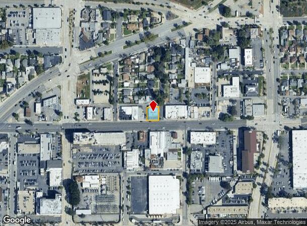  2591 E Foothill Blvd, Pasadena, CA Parcel Map