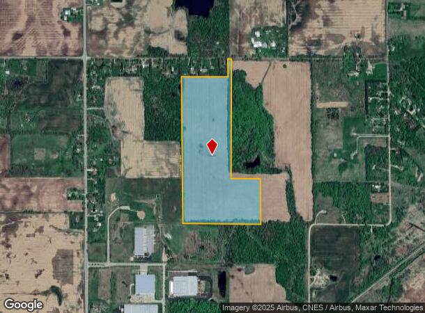  E Kinsel Hwy S, Charlotte, MI Parcel Map