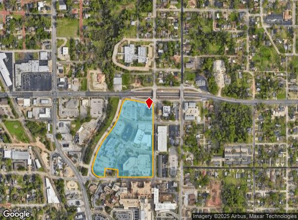 417 S Saunders Ave, Tyler, TX Parcel Map