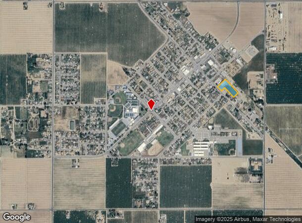  13428 S Henderson Rd, Caruthers, CA Parcel Map