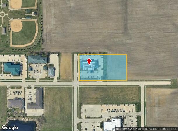 2200 Jacobssen Dr, Normal, IL Parcel Map