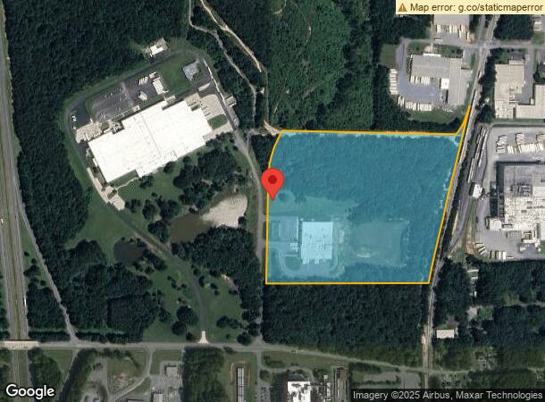  733 Commerce Pl, Asheboro, NC Parcel Map