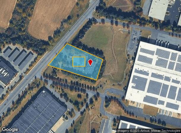 1246 S River Rd, Cranbury, NJ Parcel Map