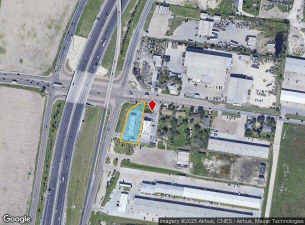  6024 N Cage Blvd, Pharr, TX Parcel Map