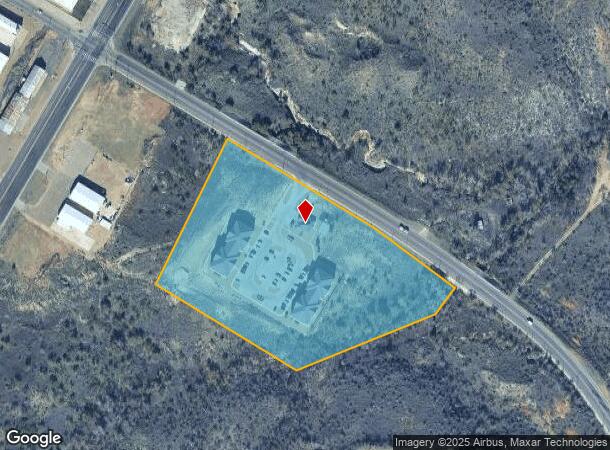 600 E Wilson St, Borger, TX Parcel Map