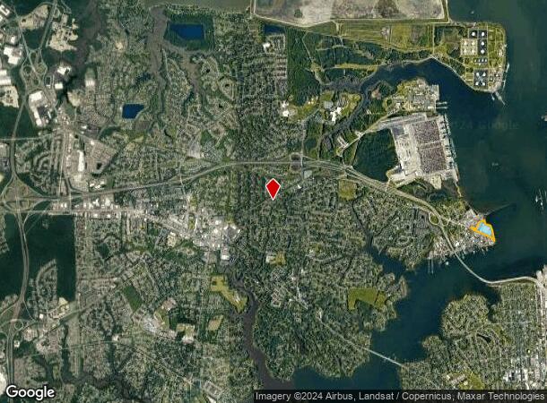  3200 Lineage Way, Portsmouth, VA Parcel Map