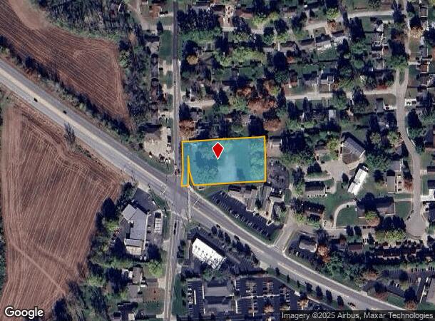  3211 Washington St, Columbus, IN Parcel Map