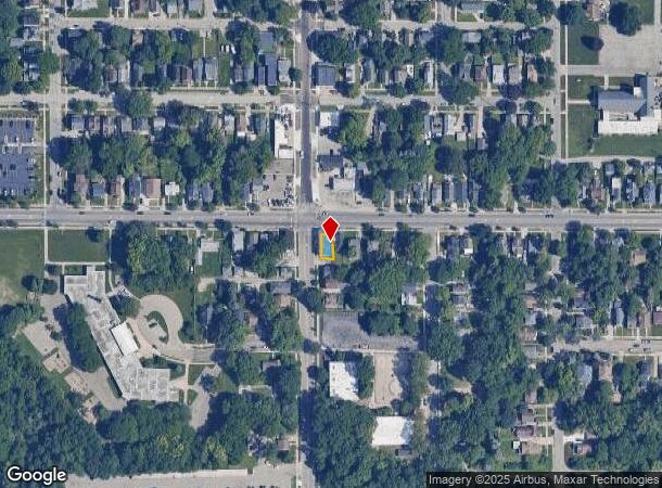 500 Leonard St Ne, Grand Rapids, MI Parcel Map