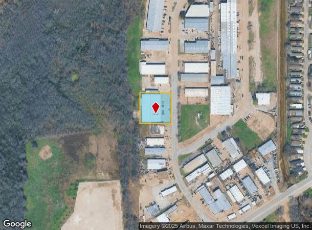  412 W Fork Dr, Arlington, TX Parcel Map