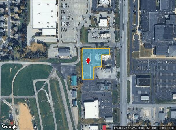 460 N Morton St, Franklin, IN Parcel Map