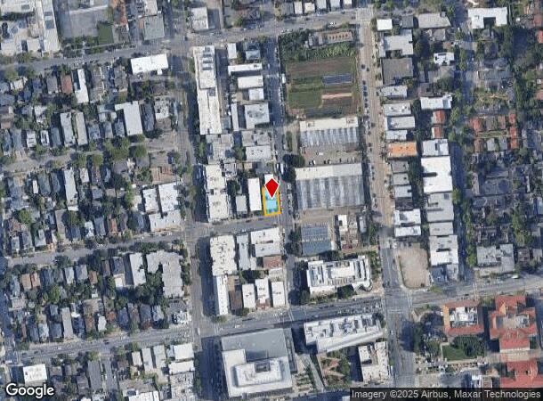  1798 Walnut St, Berkeley, CA Parcel Map