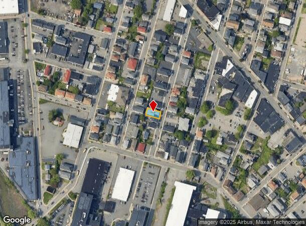  309 Flint St, Fall River, MA Parcel Map