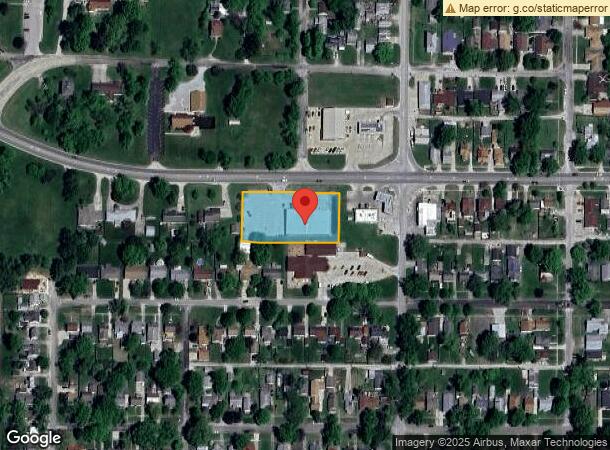  3425 Dewitt Ave, Mattoon, IL Parcel Map