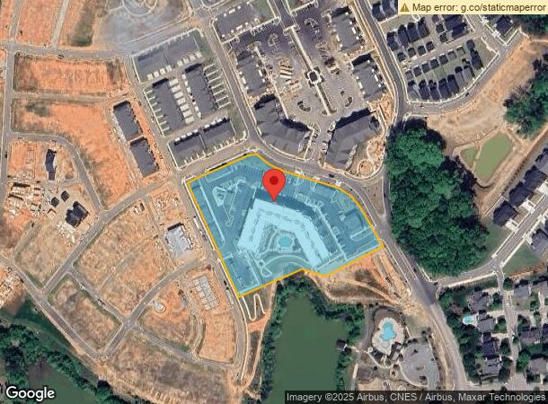  1000 Lakeside Terrace Ct, Wake Forest, NC Parcel Map