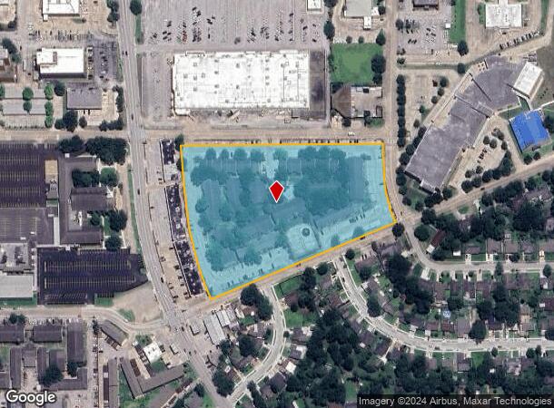  1000 Curtis Ave, Pasadena, TX Parcel Map