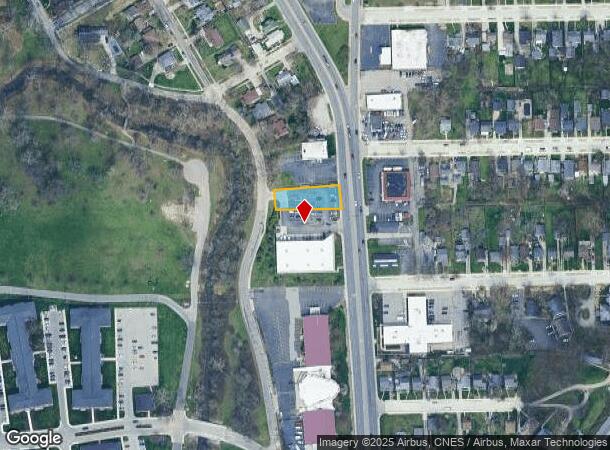  3025 N Clinton St, Fort Wayne, IN Parcel Map