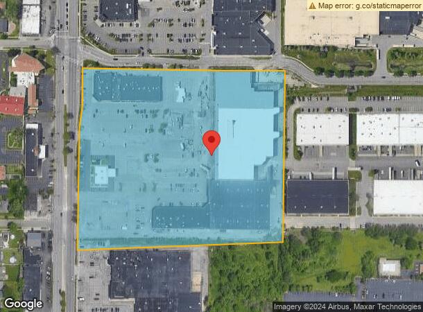  1501 Niagara Falls Blvd, Buffalo, NY Parcel Map