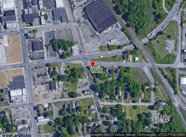  2105 Elyria Ave, Lorain, OH Parcel Map