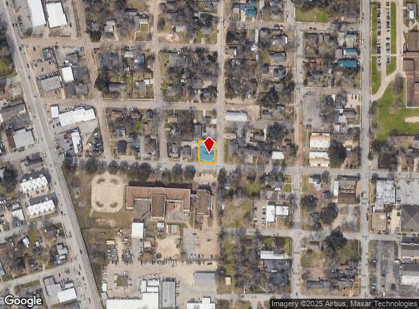  504 W Lewis St, Conroe, TX Parcel Map