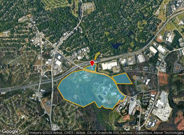  554 Mauldin Rd, Greenville, SC Parcel Map