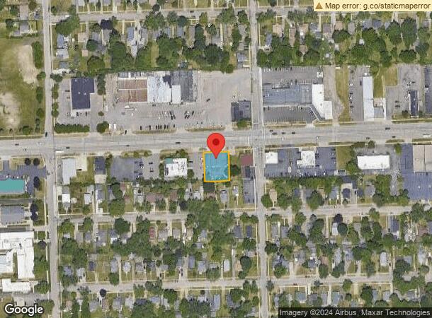  1095 W Huron St, Waterford, MI Parcel Map