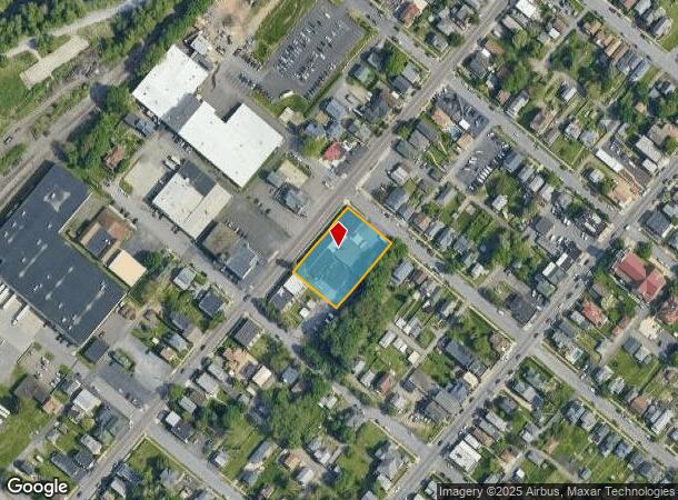  1601 Cedar Ave, Scranton, PA Parcel Map