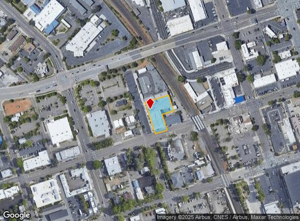 1257 Oregon St, Redding, CA Parcel Map