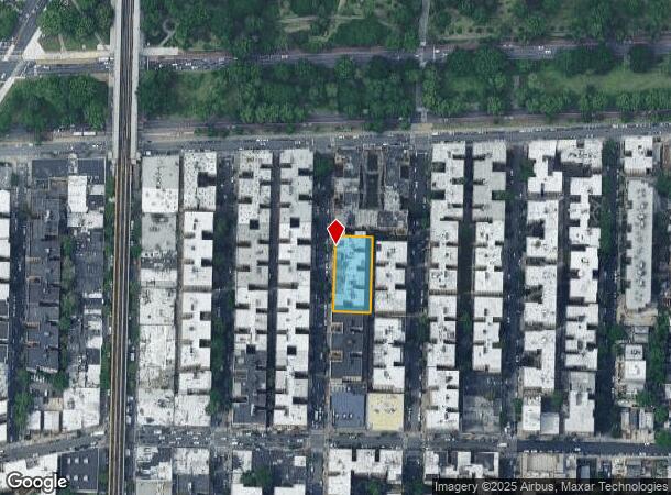  2180 Holland Ave, Bronx, NY Parcel Map