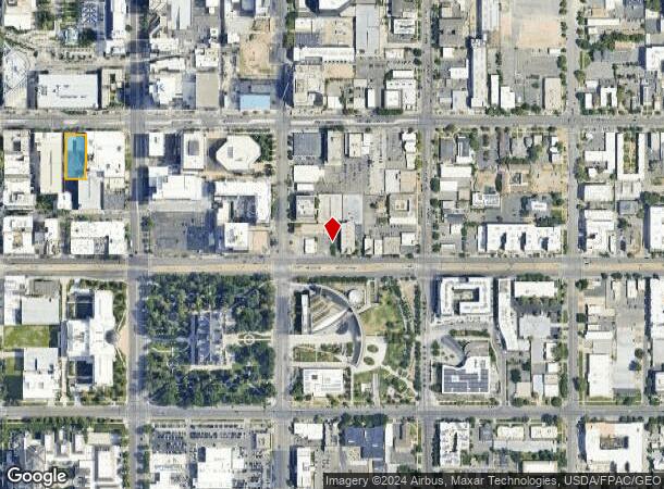  40 E Broadway, Salt Lake City, UT Parcel Map