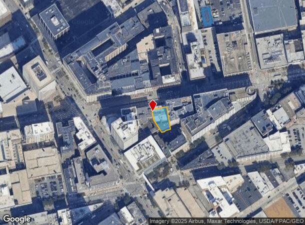 1104 Euclid Ave, Cleveland, OH Parcel Map