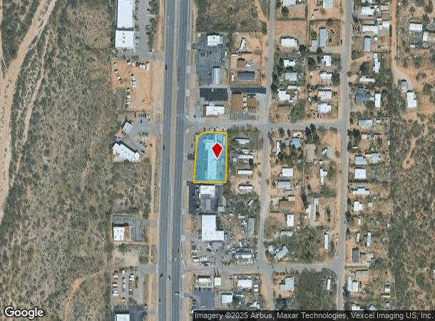 16256 N Oracle Rd, Tucson, AZ Parcel Map