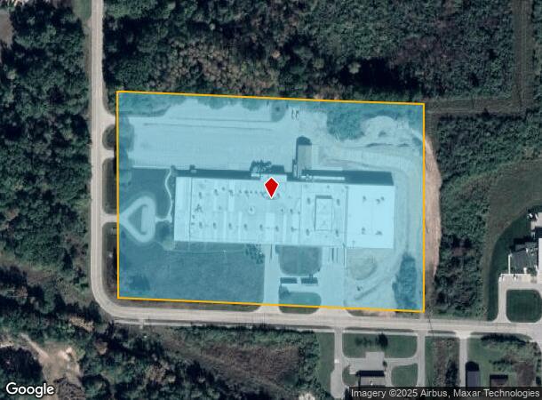 2001 Peach St, Whitehall, MI Parcel Map