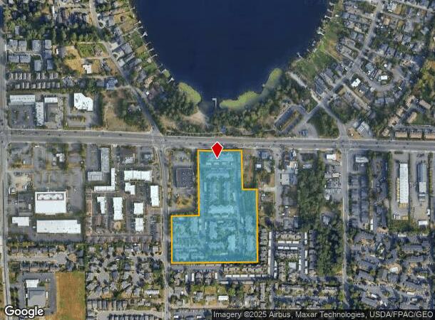  16619 Larch Way, Lynnwood, WA Parcel Map