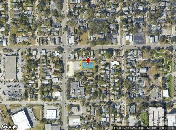 820 15Th St N, Saint Petersburg, FL Parcel Map