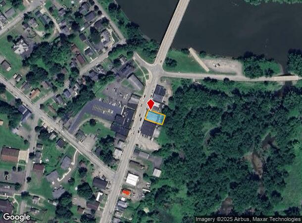 706 Main St, Hallstead, PA Parcel Map
