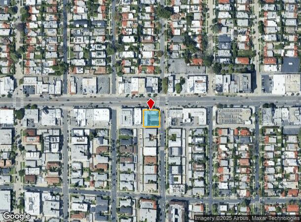 8300-8304 Beverly Blvd, Los Angeles, CA Parcel Map