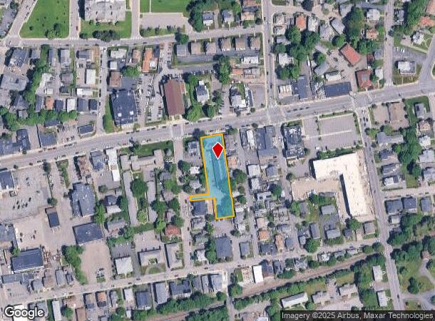  520 Main St, Waltham, MA Parcel Map