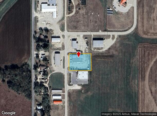  828 N Roosevelt St, Marion, KS Parcel Map